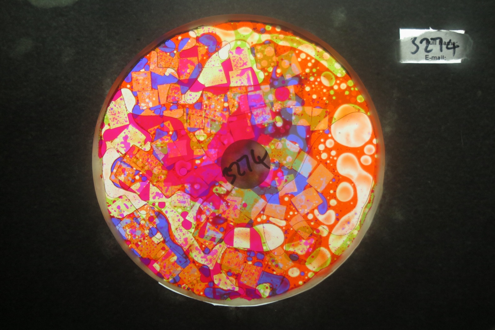 BV3274 bubble vision oil wheel